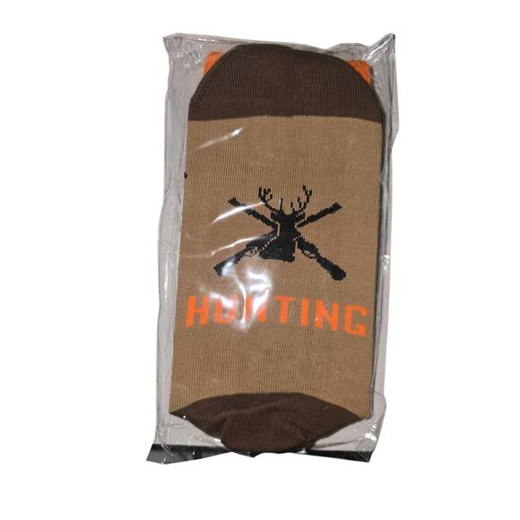 Funny Hunting Socks - I'd Rather Be Hunting - Picture 2 of 2